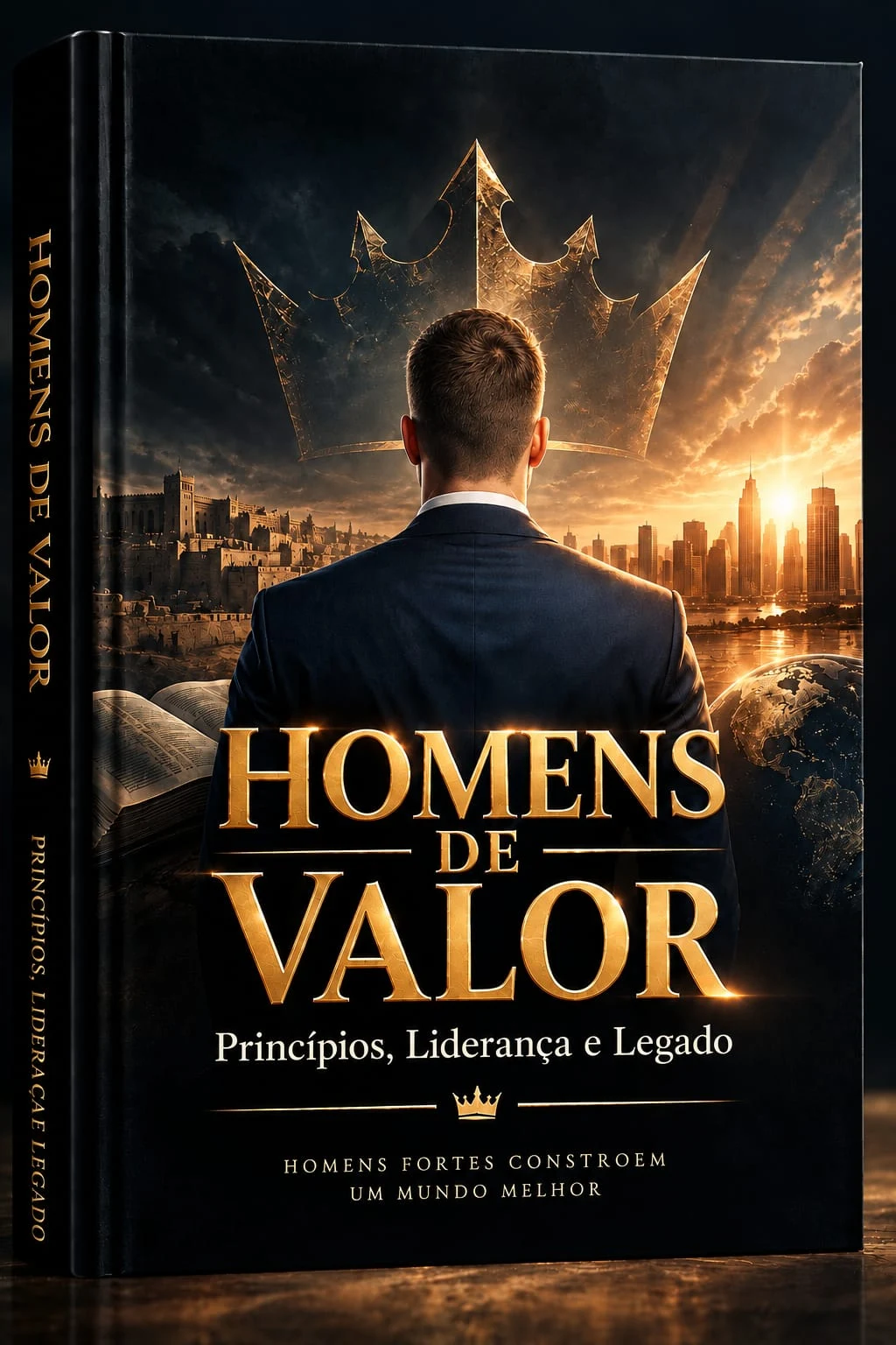 Arte de apresentação do projeto Homens de Valor